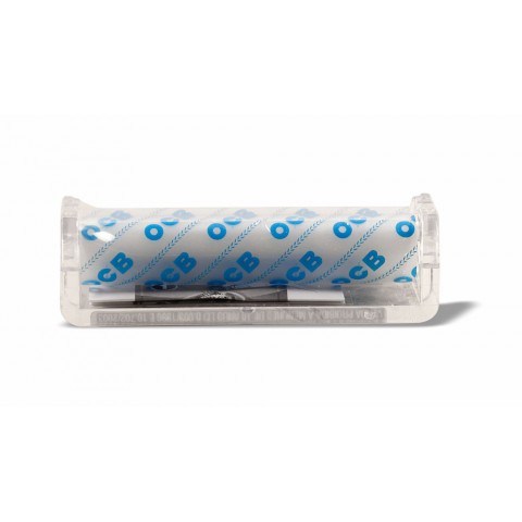 Bolador Máquina de Enrolar OCB Acrílico 1 e 1/4 Azul - 78mm